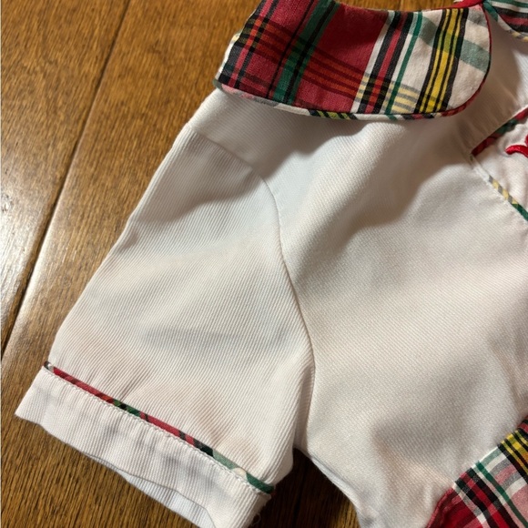 Sugar dumpling boys size 24 months Christmas initial M - Picture 4 of 5